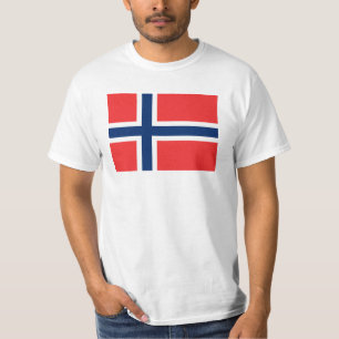 T-shirt Drapeau norvégien