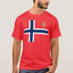 T-shirt Drapeau norvégien