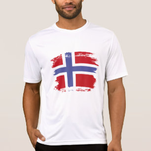 T-shirt Drapeau norvégien