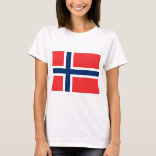 T-shirt Drapeau norvégien (Norvège)