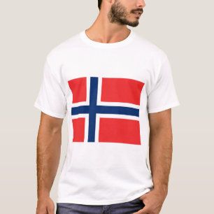 T-shirt Drapeau norvégien (Norvège)