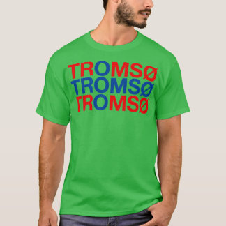 T-shirt Drapeau norvégien TROMSO