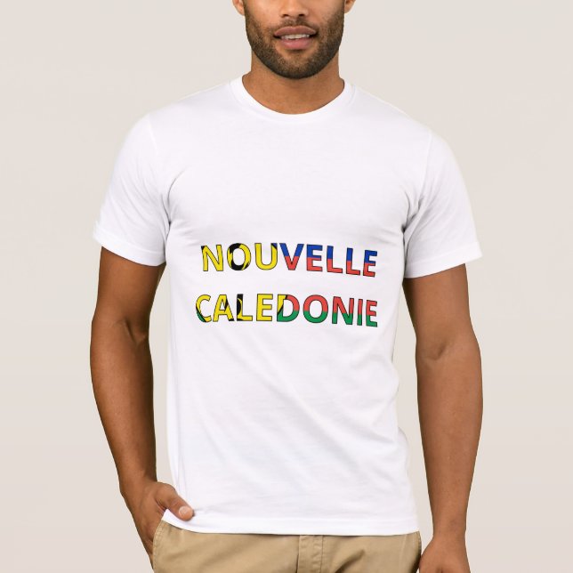 T-shirt Drapeau Nouvelle-Calédonie (Devant)