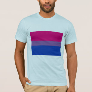 T-SHIRT DRAPEAU OFFICIEL BISEXUAL FIDE
