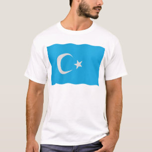 T-shirt Drapeau ouïghour