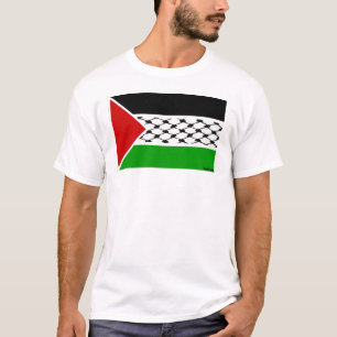 T-shirt Drapeau Palestine Keffiyeh