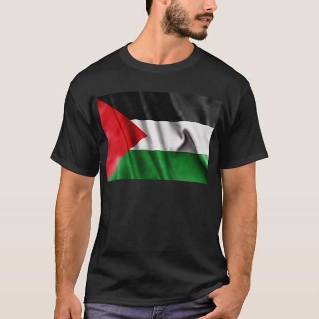 T-shirt Drapeau palestinien (Devant)