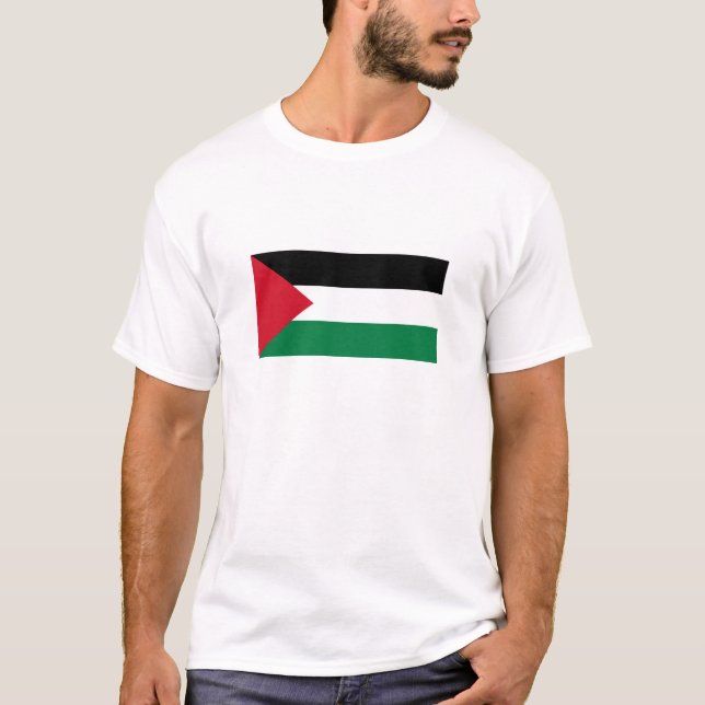 T-shirt Drapeau palestinien (Devant)