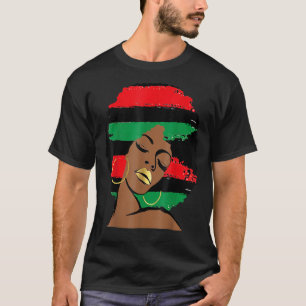 T-shirt Drapeau panafricain de l'UNIA Histoire noire afro-