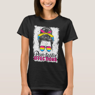 T-shirt Drapeau Pansexual Pan Tastic Affections Pansexual