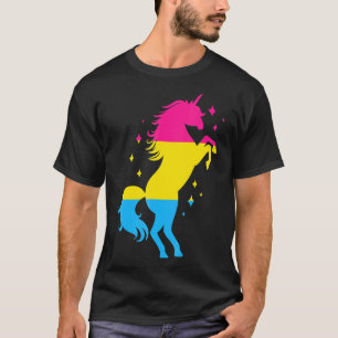 T-shirt Drapeau Pansexual Pride Unicorn Drapeau Pansexual