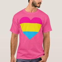 Drapeau Pansexuel LGB Love Coeur Pocket Imprimer 