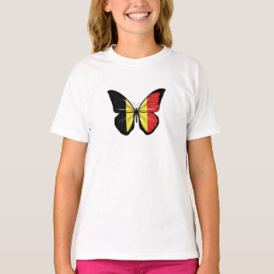 T-shirt Drapeau papillon de Belgique