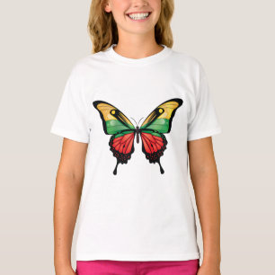 T-shirt Drapeau papillon de la Lituanie
