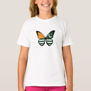 T-shirt Drapeau papillon du Cachemire