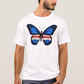 T-shirt Drapeau papillon du Cap-Vert