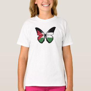 T-shirt Drapeau papillon palestinien