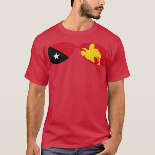 T-shirt Drapeau papouan-néo-guinéen