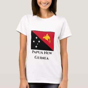 T-shirt Drapeau Papouasie-Nouvelle-Guinée