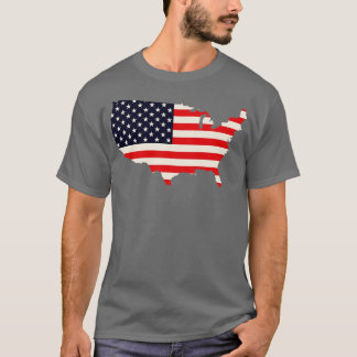 T-shirt Drapeau patriotique américain