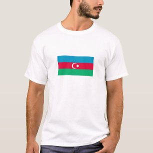 T-shirt Drapeau patriotique azerbaïdjanais