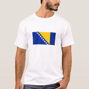 T-shirt Drapeau patriotique de Bosnie-Herzégovine
