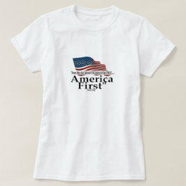 T-shirt Drapeau patriotique de citation de Trump America F