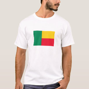 T-shirt Drapeau patriotique du Bénin