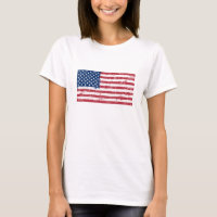 Drapeau peint des Etats-Unis