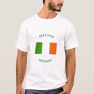 T-shirt Drapeau personnalisé d'Irlande