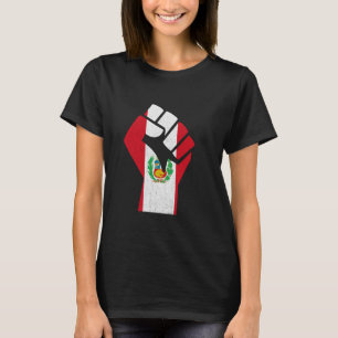T-shirt Drapeau péruvien Fierté péruvienne Peruvia Handfis