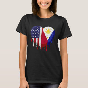 T-shirt Drapeau philippin du Mois philippin du patrimoine