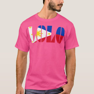 T-shirt Drapeau philippin Mens Lolo Tee Grand-père Grand-p