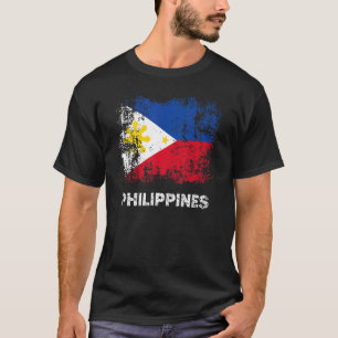 T-shirt Drapeau philippin Patriotique Philippines Philippi