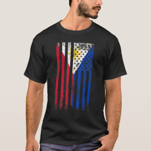 T-shirt Drapeau philippin rétro Philippines