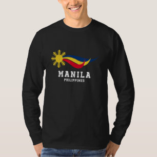T-shirt Drapeau philippin Sun Pinay Pinoy Pride Ma