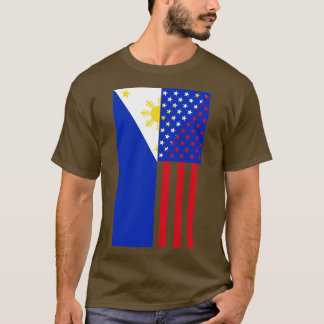 T-shirt Drapeau Philippines USA