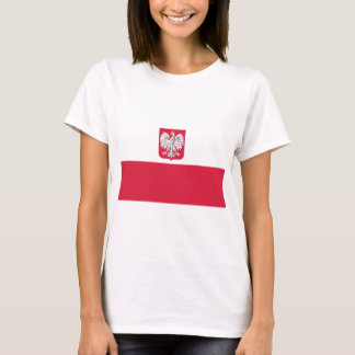 T-shirt Drapeau polonais