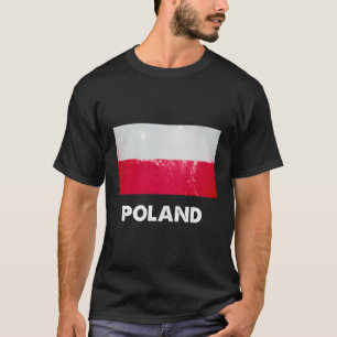 T-shirt Drapeau polonais