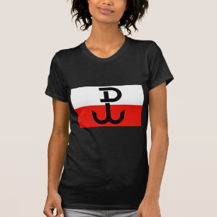 T-shirt Drapeau polonais de résistance