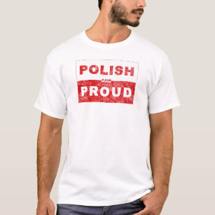T-shirt Drapeau polonais et fier