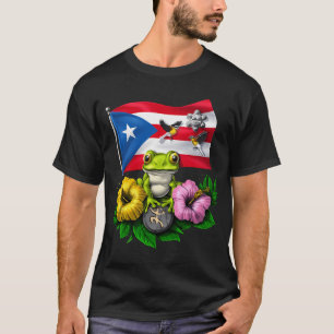 T-shirt Drapeau Porto-Ricain Boricua