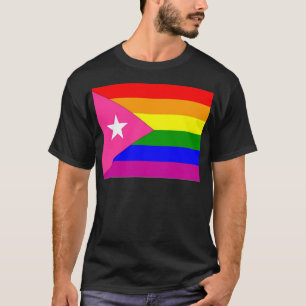 T-shirt Drapeau portoricain de gay pride