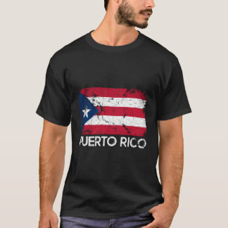 T-shirt Drapeau Portoricain Fabriqué À Porto Rico