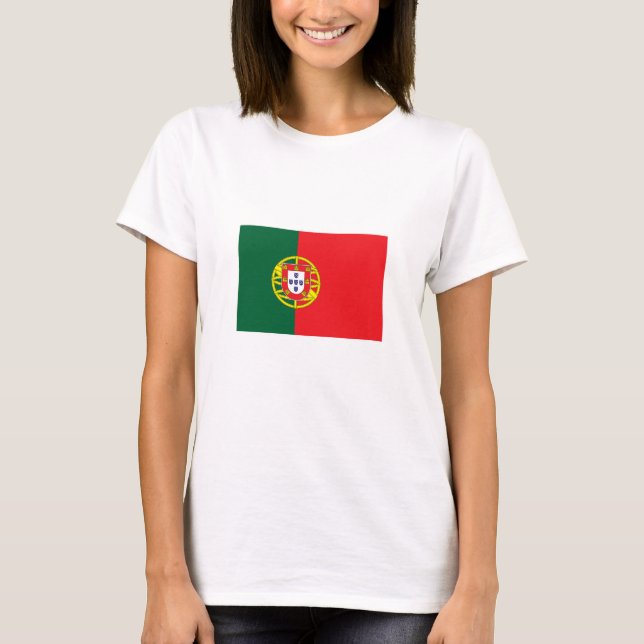 T-shirt Drapeau Portugal (Devant)