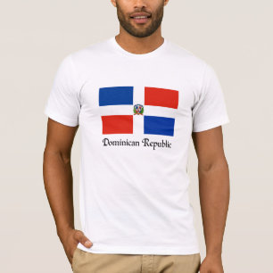 T-shirt Drapeau République Dominicaine, design personnalis