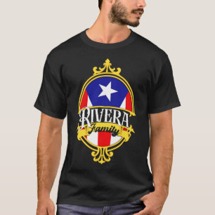 T-shirt Drapeau Rivera Family Porto Rico