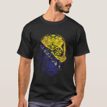 Drapeau Rose Et Crâne De Bosnie-Herzégovine