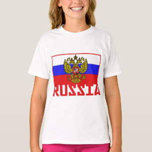 T-shirt Drapeau russe