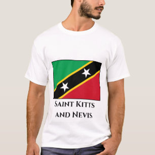 T-shirt Drapeau Saint-Kitts-et-Nevis